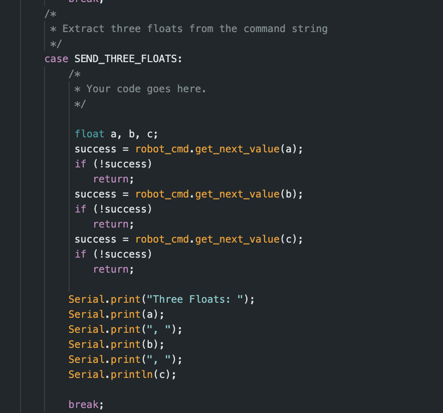 Lab 1B Instruction 2 screenshot c